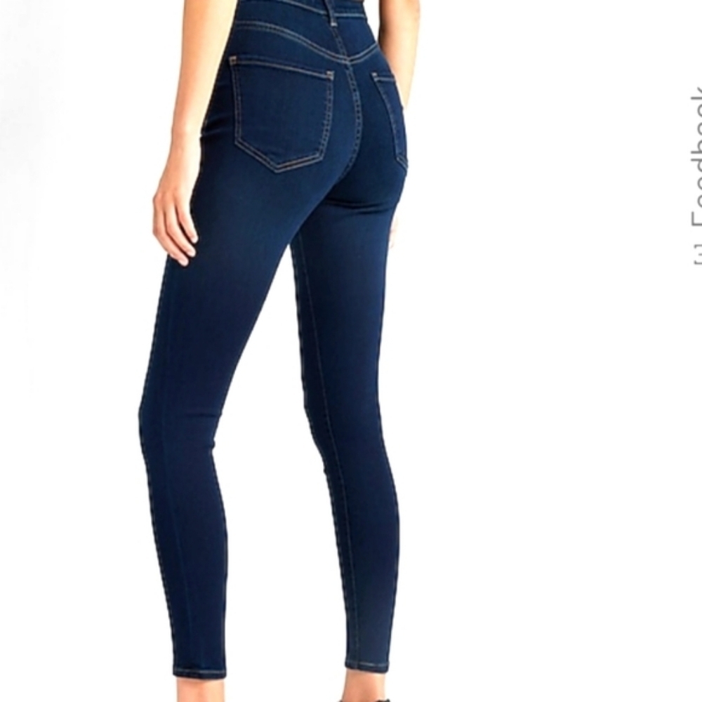 Express Ankle Legging Mid Rise Jeans - Picture 14 of 14